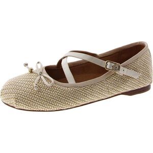Circus by Sam Edelman Beige Woven Ballet Flats
